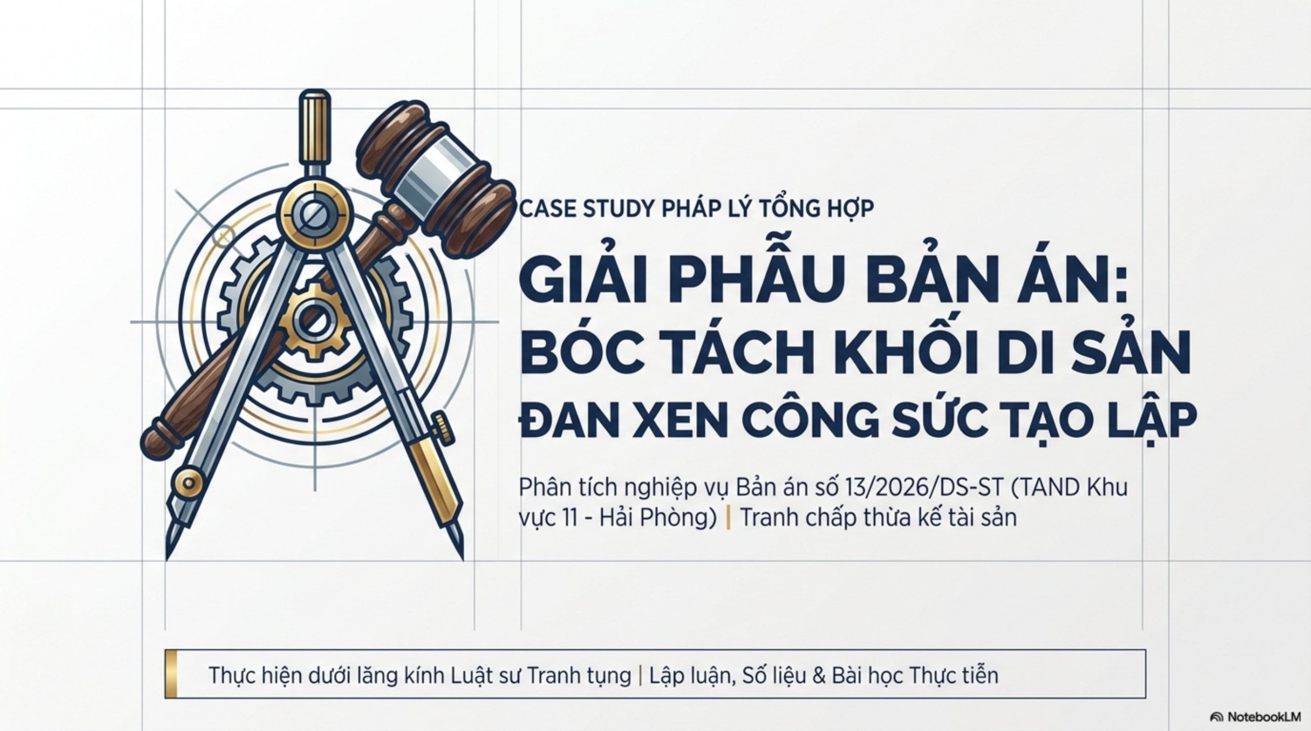 Slide Page 1 - Phân Tích Chi Tiết Bản Án Số 13: số 13 ngày 30/03/2026 của  Tòa án nhân dân khu vực 11 - Hải Phòng,  TP. Hải Phòng