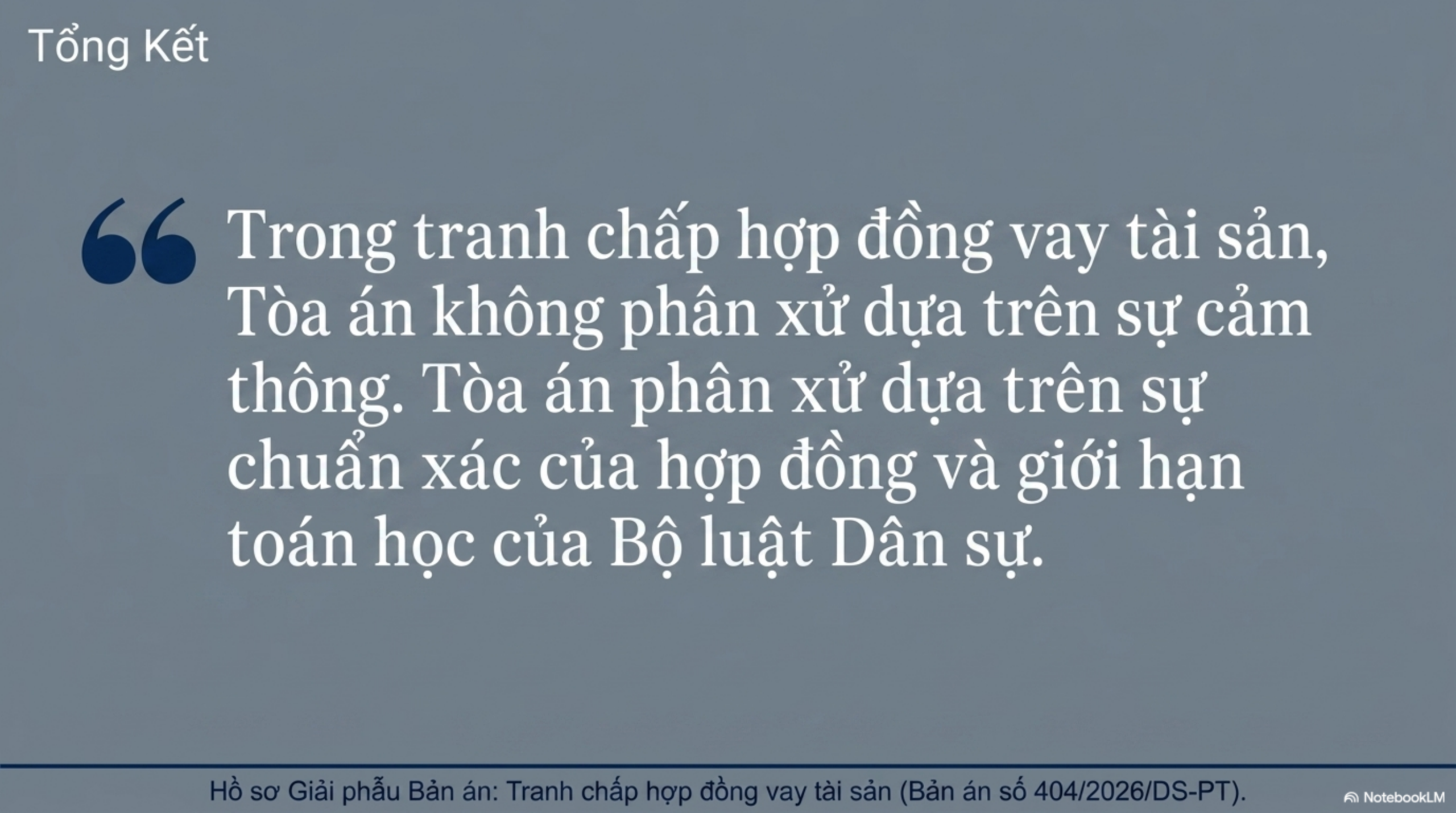 Slide Tóm tắt 16