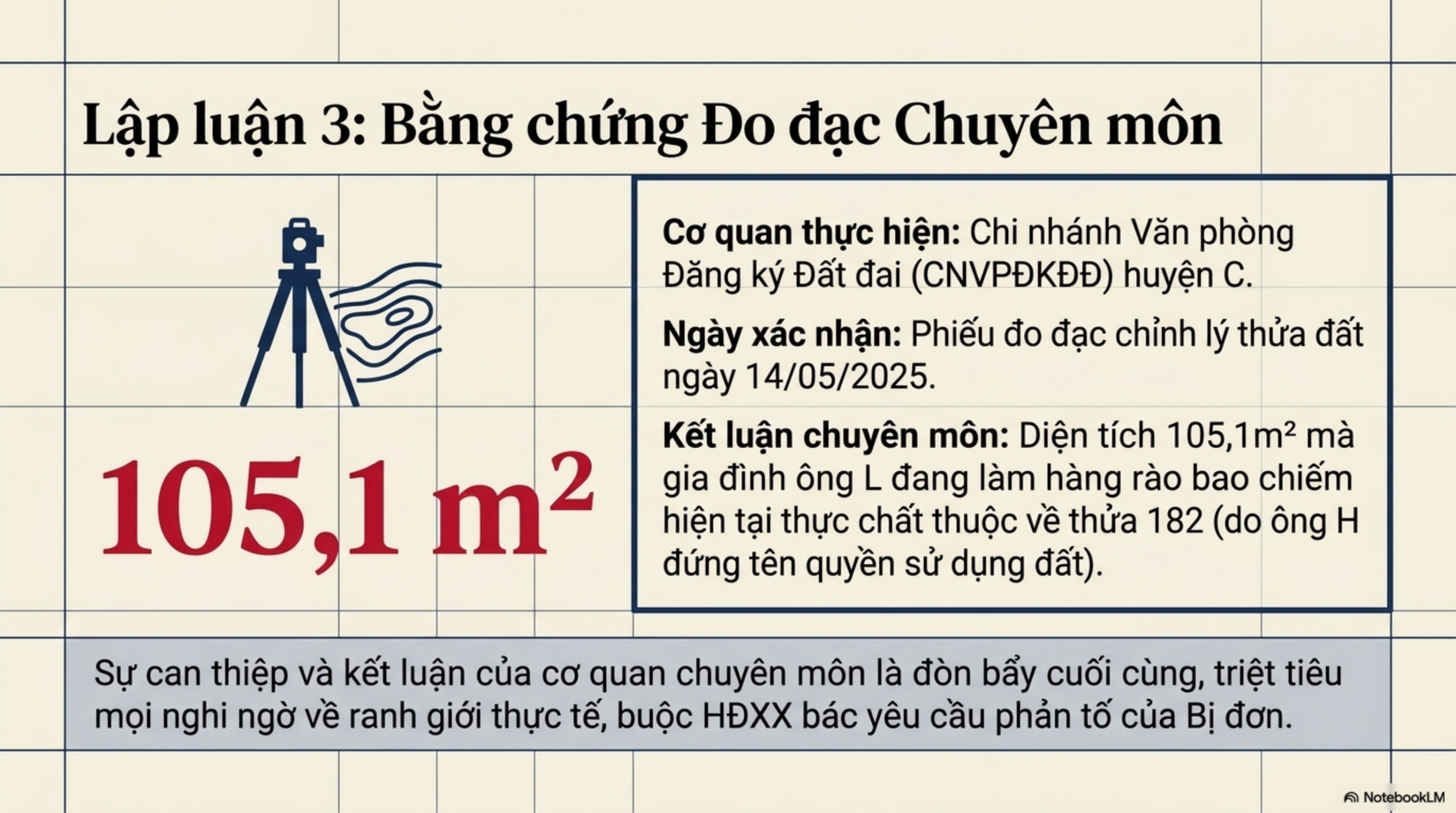 Slide Page 9 - Ranh giới mương nước và cái giá của việc lấn chiếm: Góc nhìn từ vụ tranh chấp 105,1m2 tại Đồng Tháp