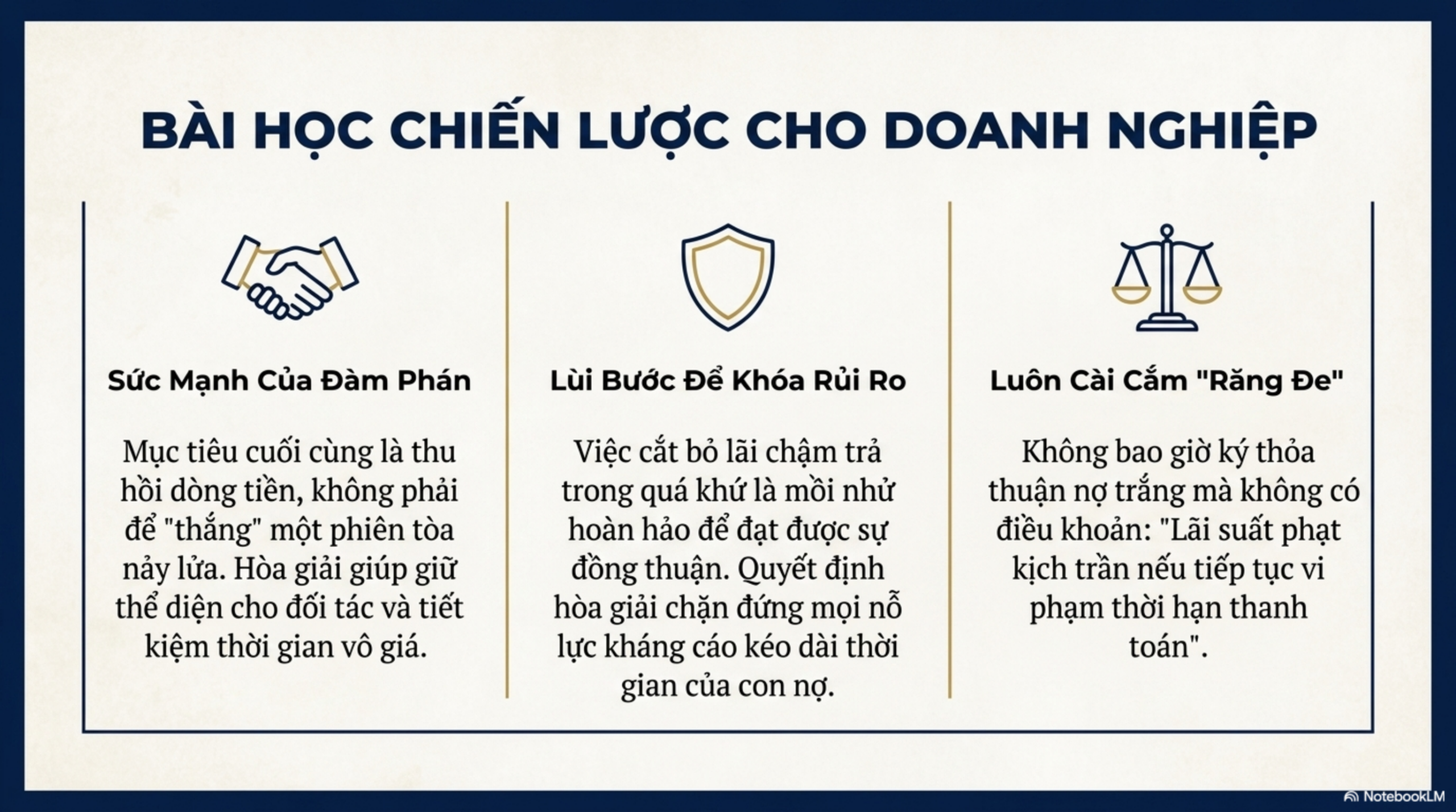 Slide Page 9 - Giá trị pháp lý và bài học thực tiễn từ Quyết định công nhận hòa giải thành tranh chấp nợ 219 triệu đồng